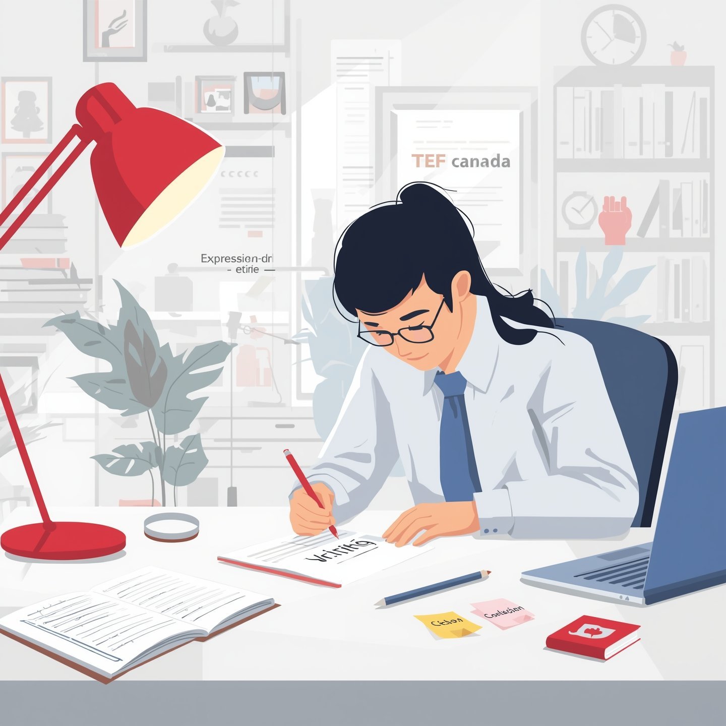 TEF writing practice